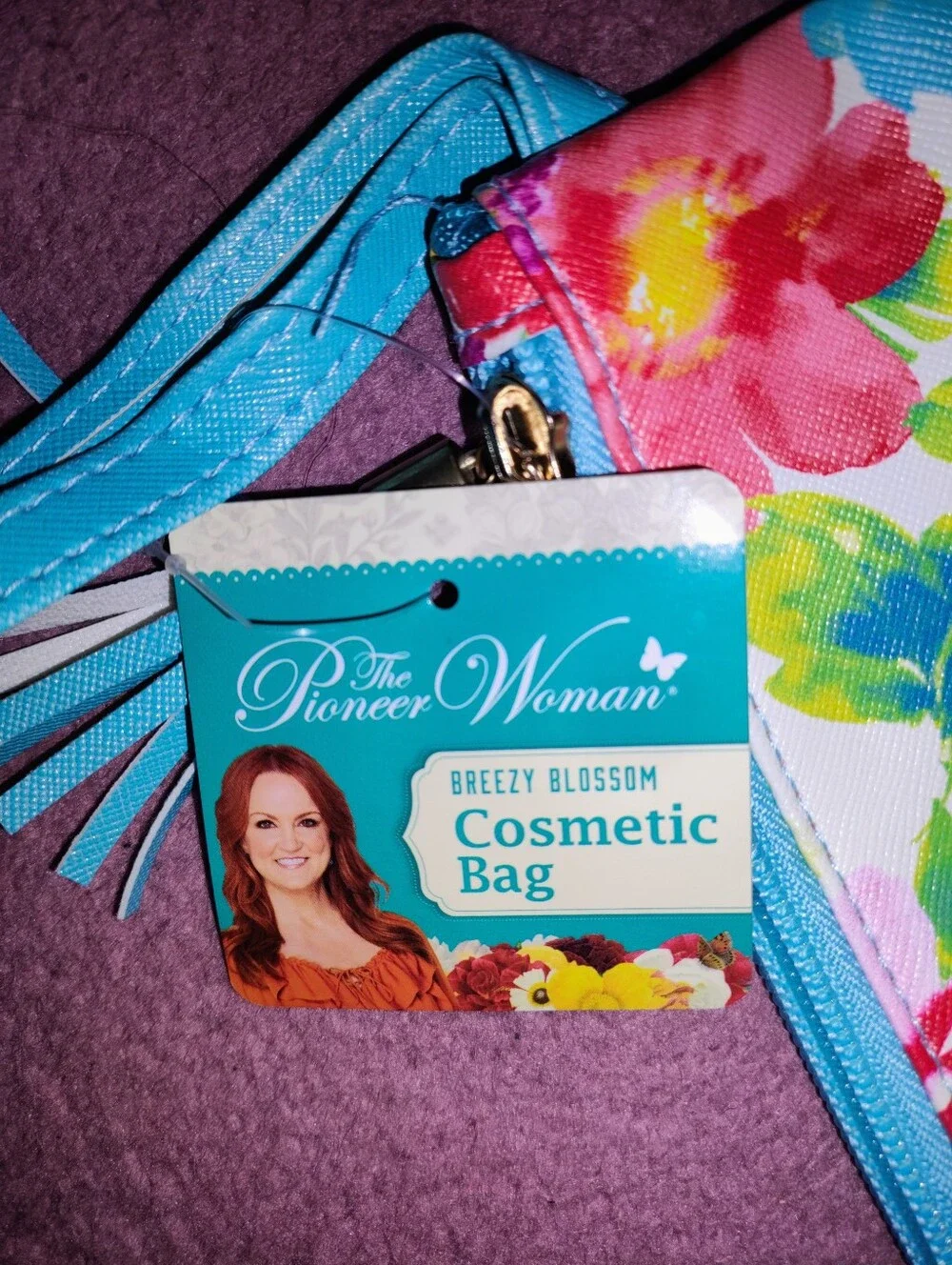 Pioneer Woman Cosmetic Bag -Breezy Bloosm